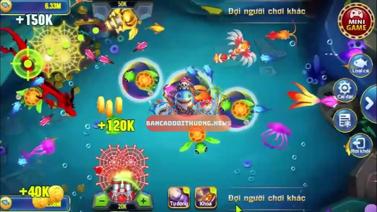 Các Loại Súng Bắn Cá trong game bắn cá đổi thưởng - Chọn Lựa Thú Vị Để Chiến Thắng Dễ Dàng 4 Súng đa năng - Linh hoạt trong mọi tình huống
