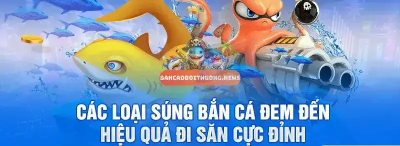 So Sánh Các Loại Súng Bắn Cá trong game bắn cá đổi thưởng 2 Súng Tiêu Chuẩn - Đặc Điểm Nổi Bật Của Loại Súng Cơ Bản